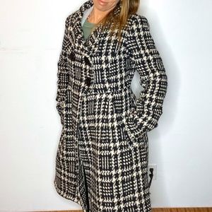 Nick and Mo Houndstooth Peacoat Large